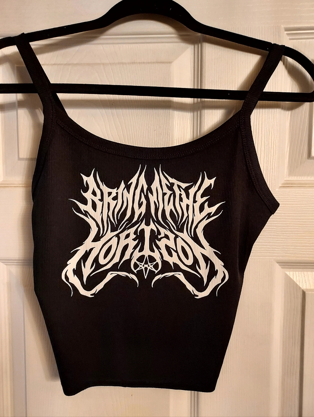Bring me the horizon Crop top ribbed bring me the horizon Tank Top Cropped